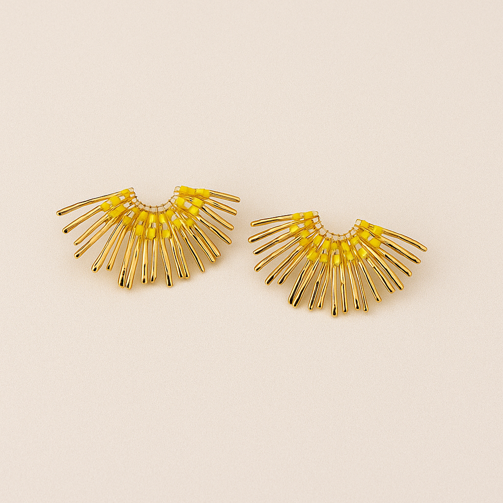 Fan Earrings