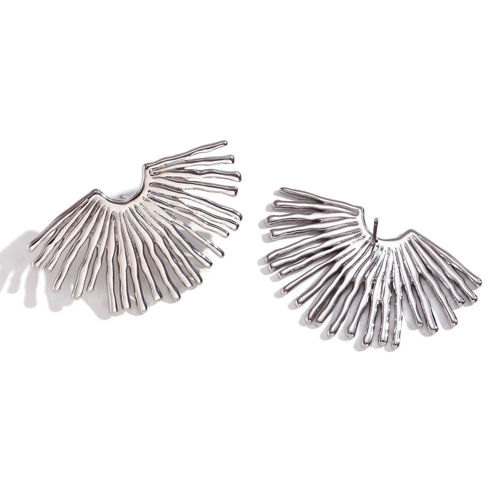 Fan Earrings
