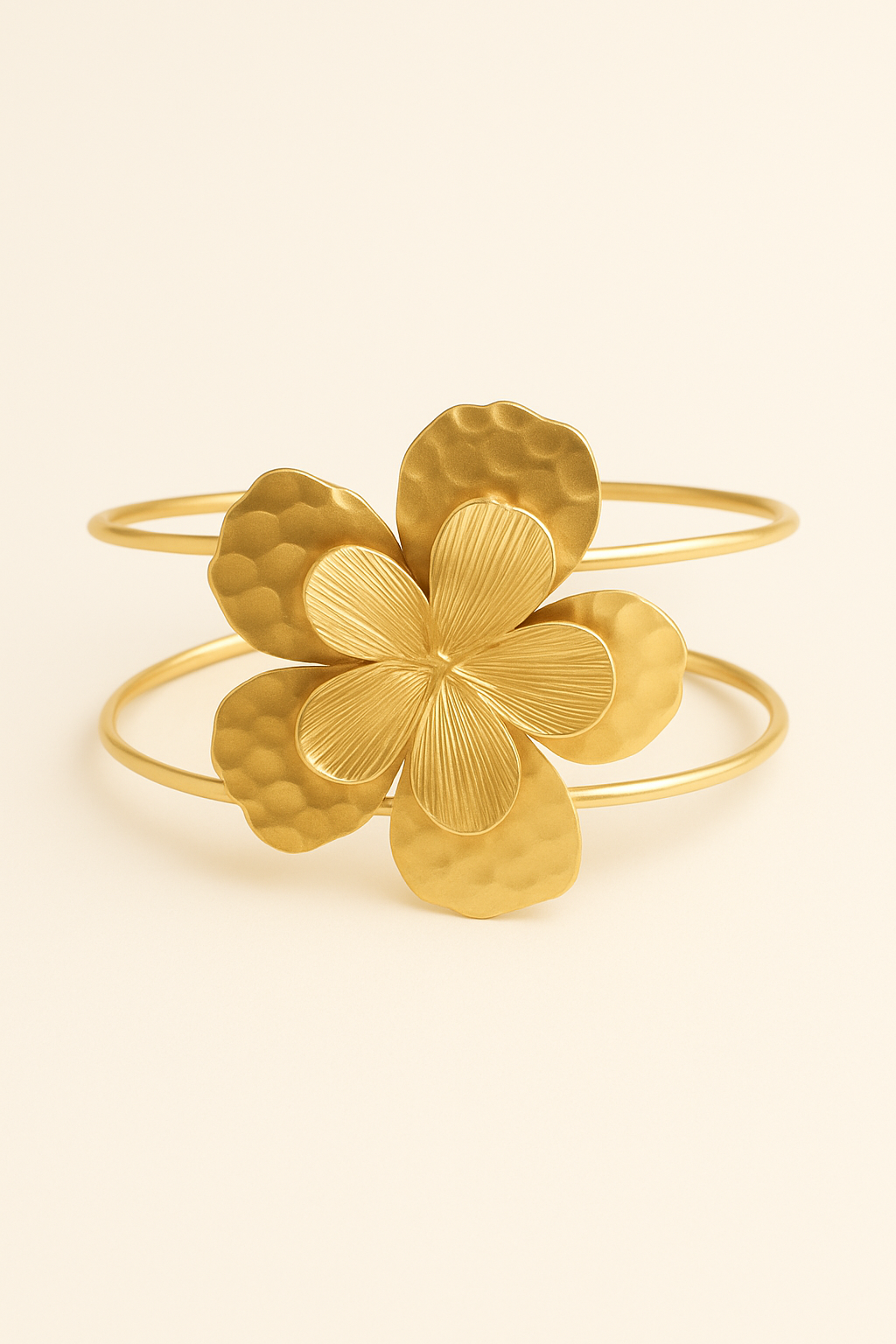 Lotus Flower Bangle