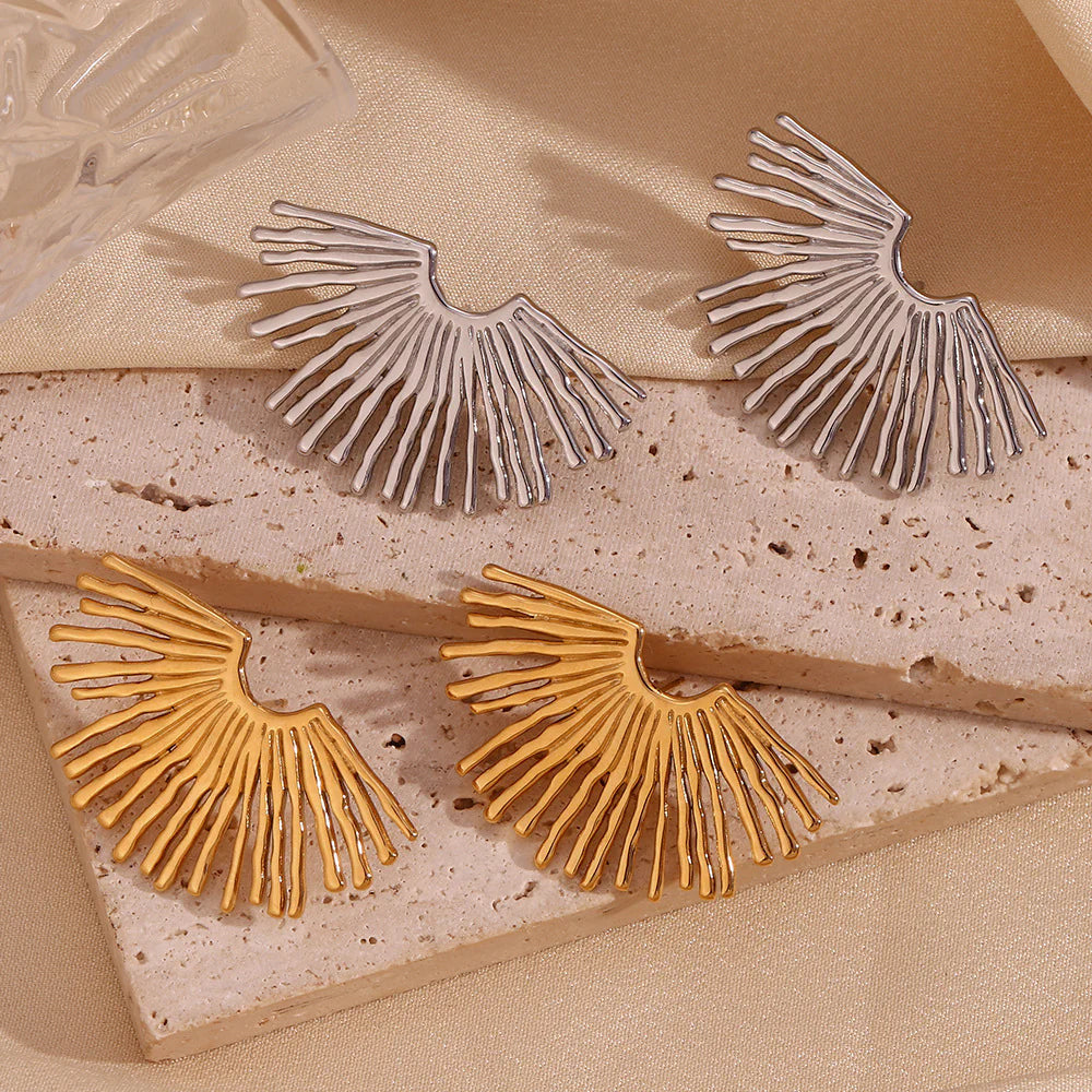 Fan Earrings