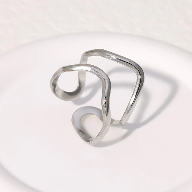 Geometric Style Ring