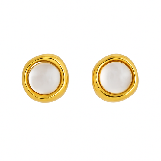 Winter Circle Studs