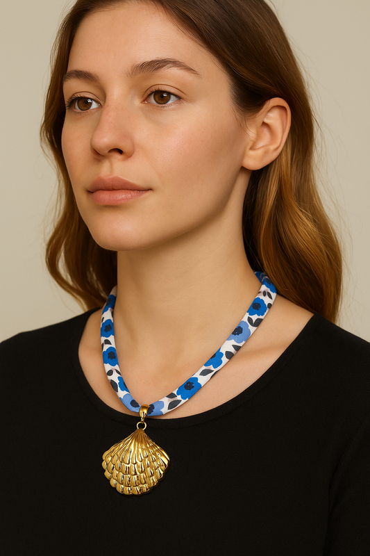 Textile Necklace
