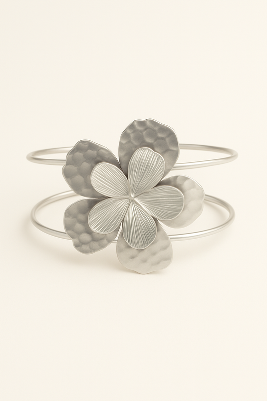 Lotus Flower Bangle