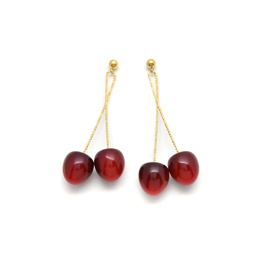 Very Cherry Dangle Earrings