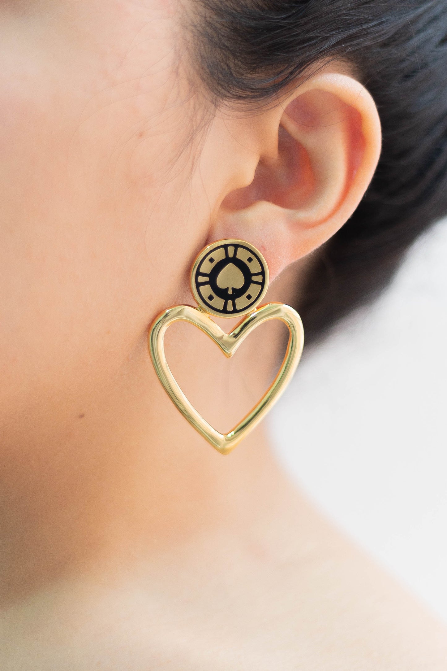 Jackpot Earrings - Gold