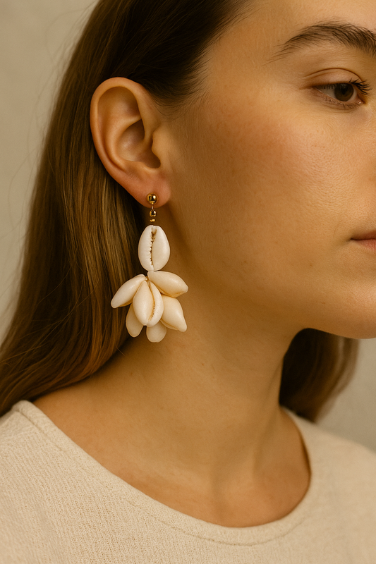 Cowrie Shell Earrings