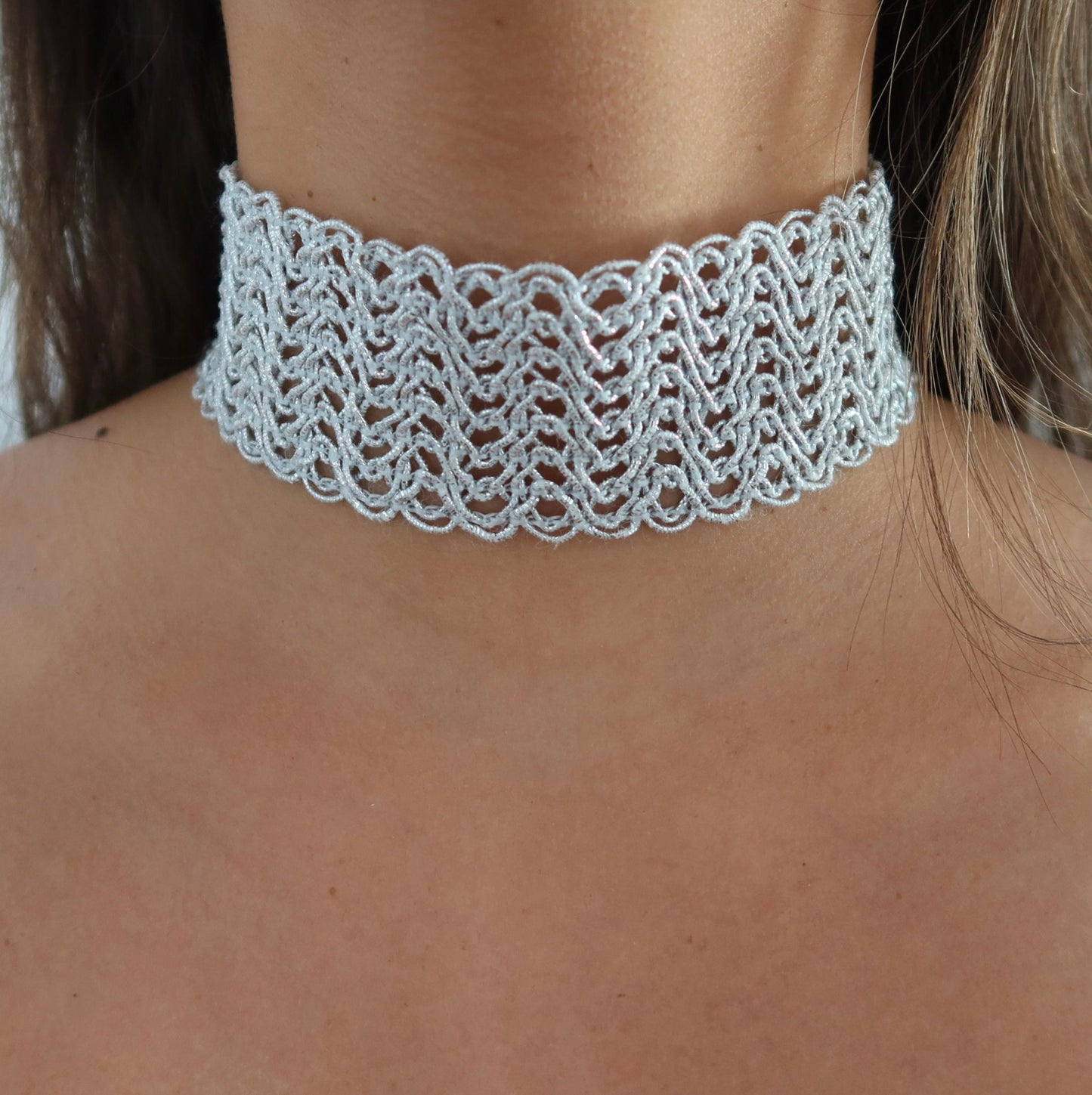 Choker Silver