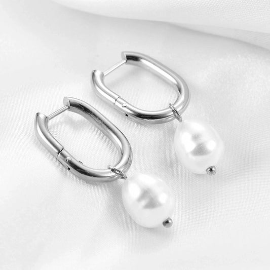 Pearl Hoops