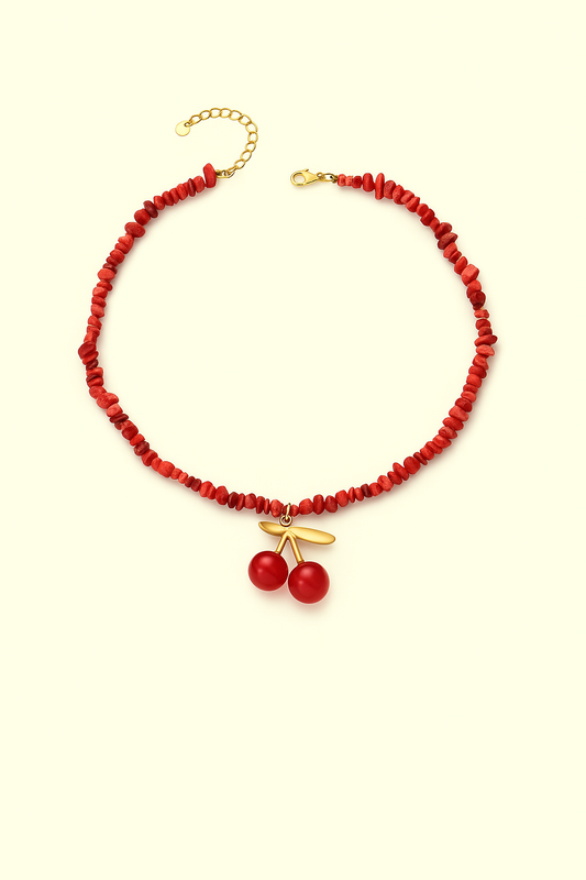 Very Cherry Necklace