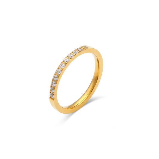 Row Diamond Ring