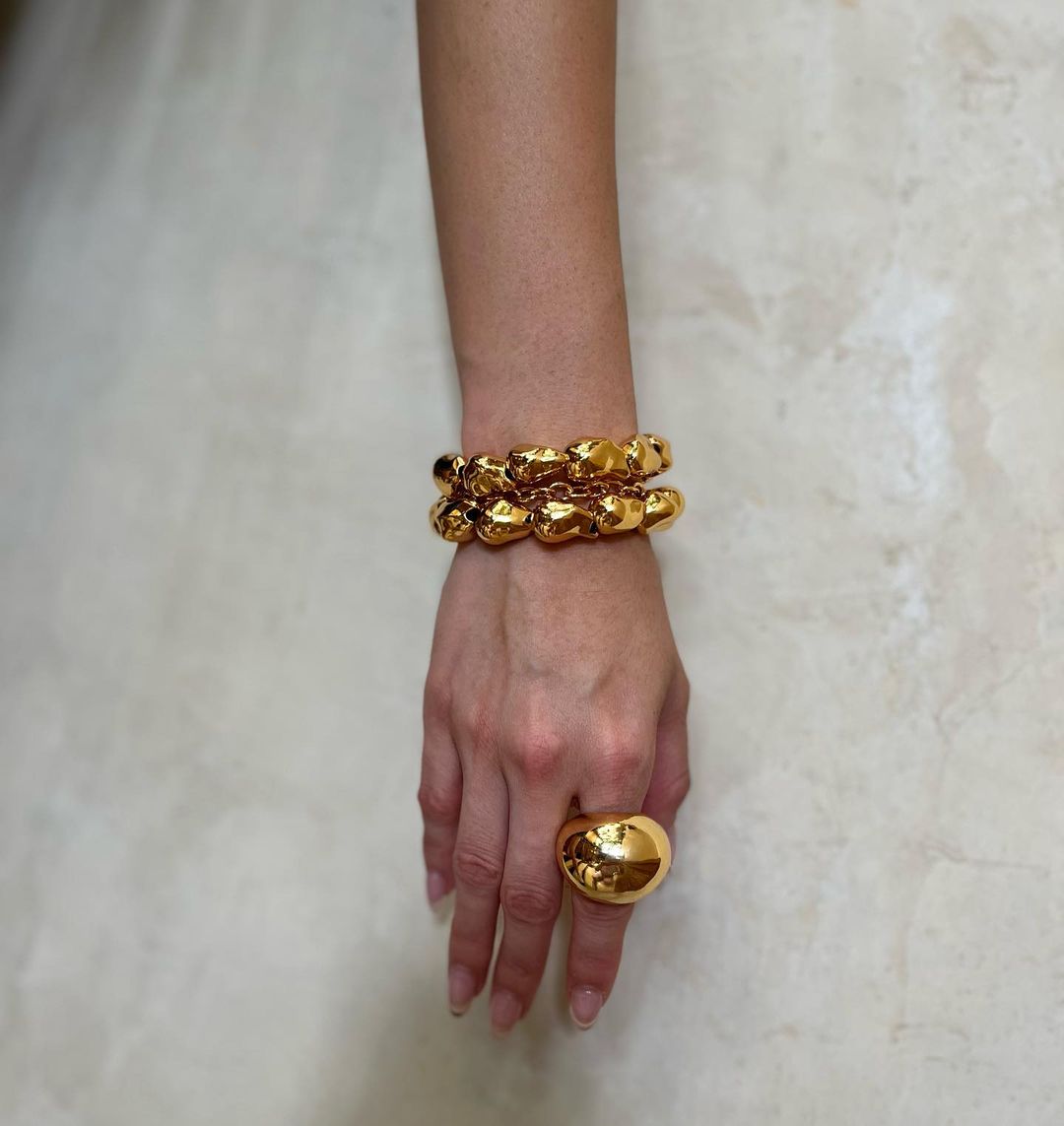 Gold Coconut Ring