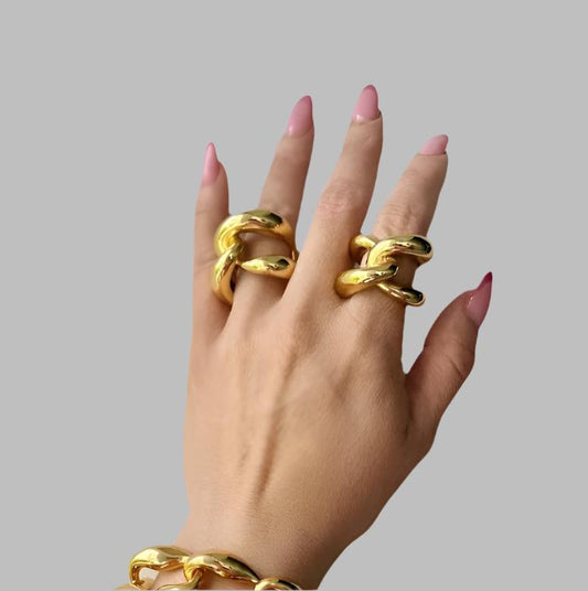 Cuban Gold Ring