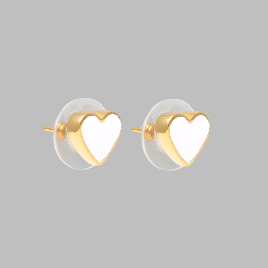 Mini Heart Studs